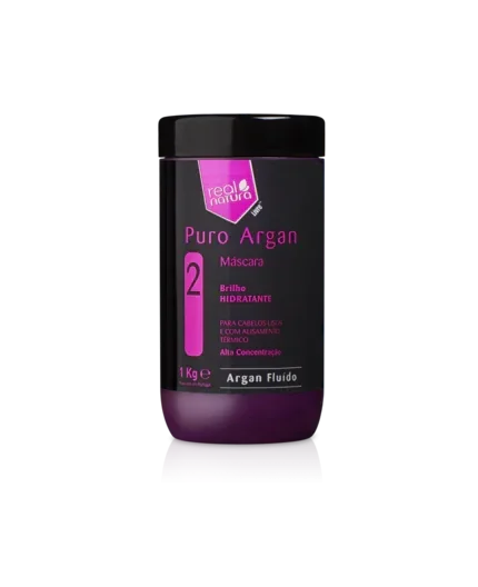 Real Natura Puro Argan Máscara 1kg - Ilha dos cosméticos