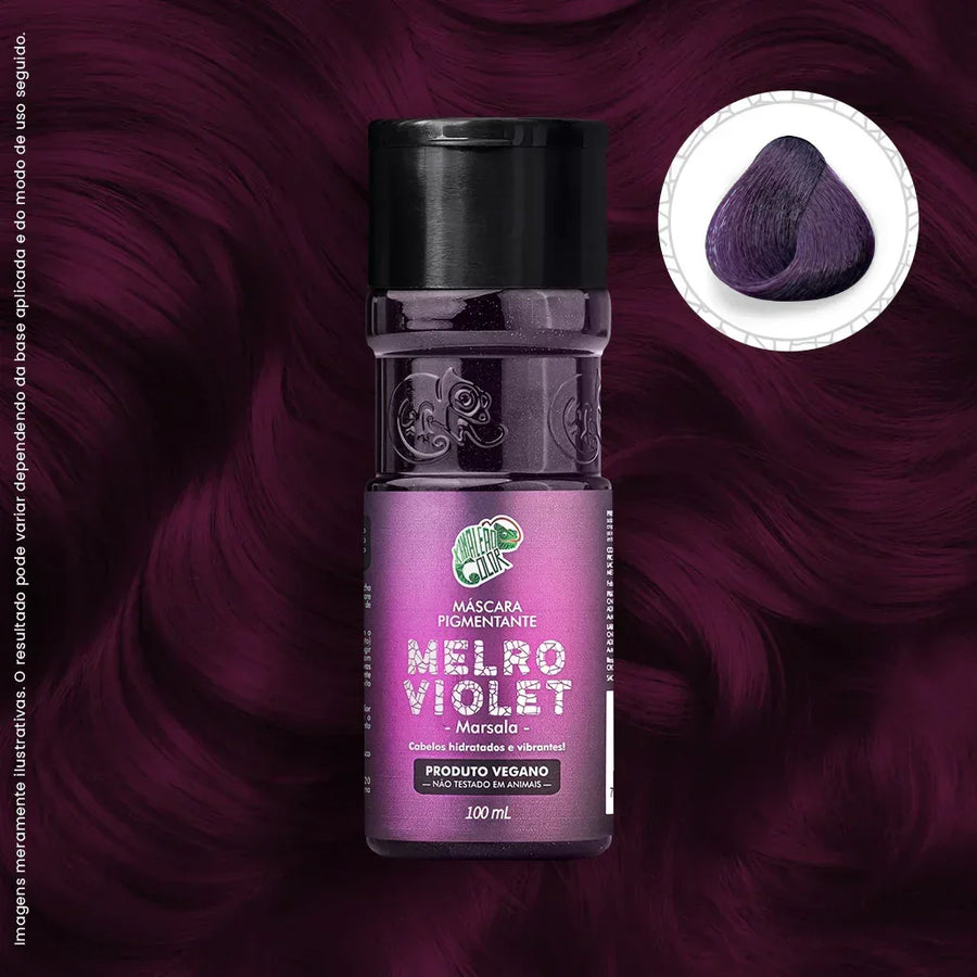 KC Color Semi Permanente Melro Violet 100ml - Ilha dos cosméticos