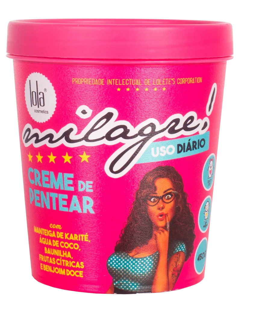 Lola Milagre Creme de Pentear 450g - Ilha dos cosméticos