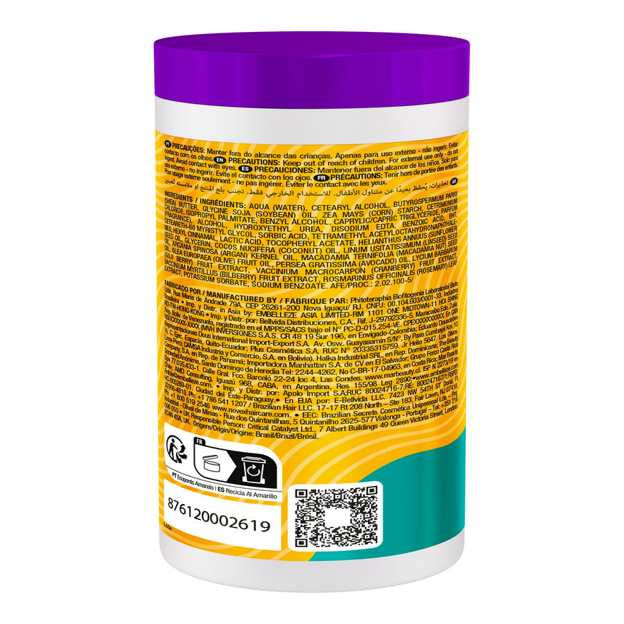 Novex Meus Cachos Máscara 400g, foto oficial da marca