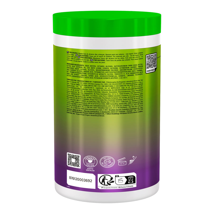 Novex Super Babosão Aloe Vera Máscara 1kg, foto oficial da marca