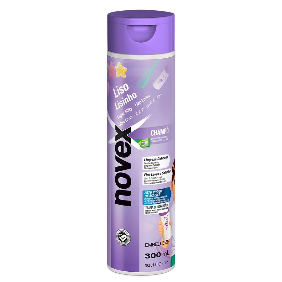 Novex Liso Lisinho Shampoo 300ml