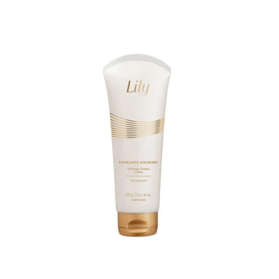 O Boticário Lily Esfoliante Acetinado 200g - Ilha dos cosméticos