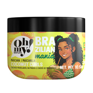 Oh My! Brazilian Mania Coconut Curls Máscara Definição de Caracóis 300g