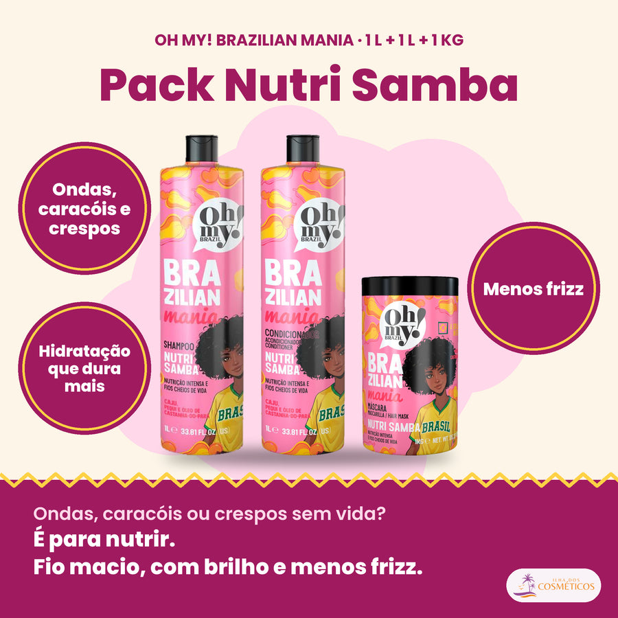 Pack Nutri Samba 1 L: para quem é e o que faz