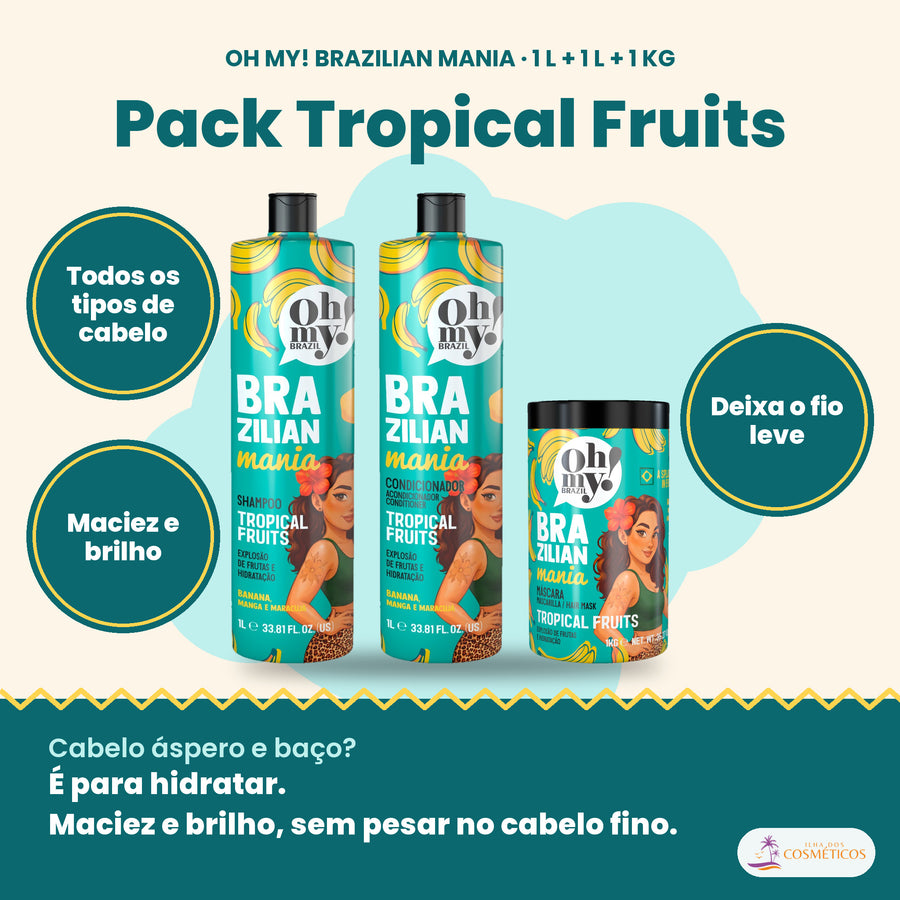 Pack Tropical Fruits 1 L: para quem é e o que faz