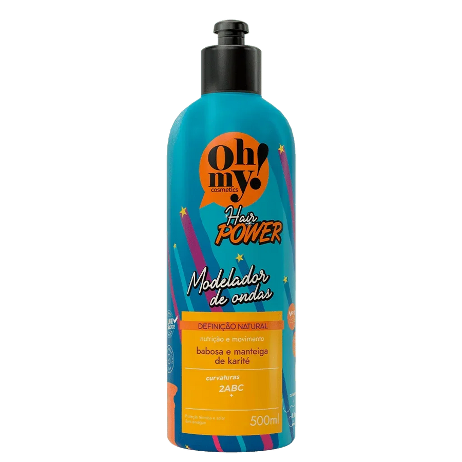 Oh My! Hair Power Modelador de Ondas 500ml - Ilha dos cosméticos