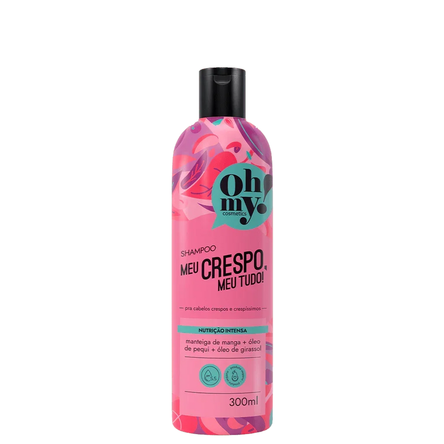 Oh My! Meu Crespo, Meu Tudo! Shampoo 300ml - Ilha dos cosméticos