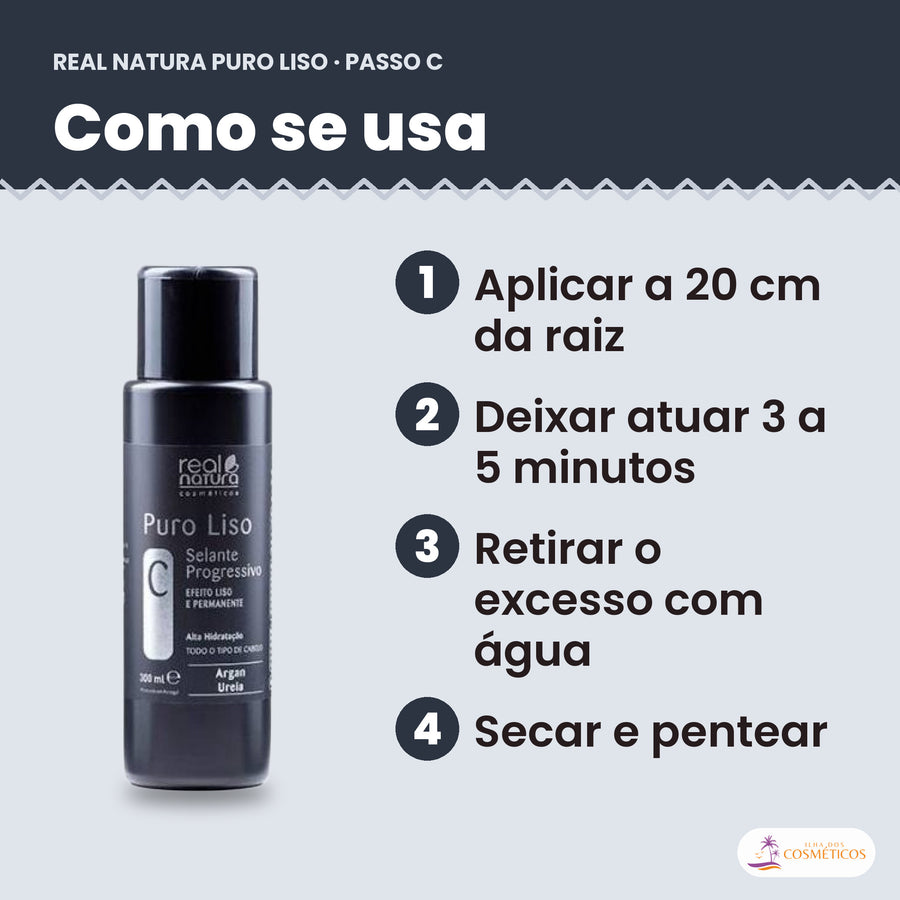 Como se usa o Selante Progressivo Real Natura Puro Liso