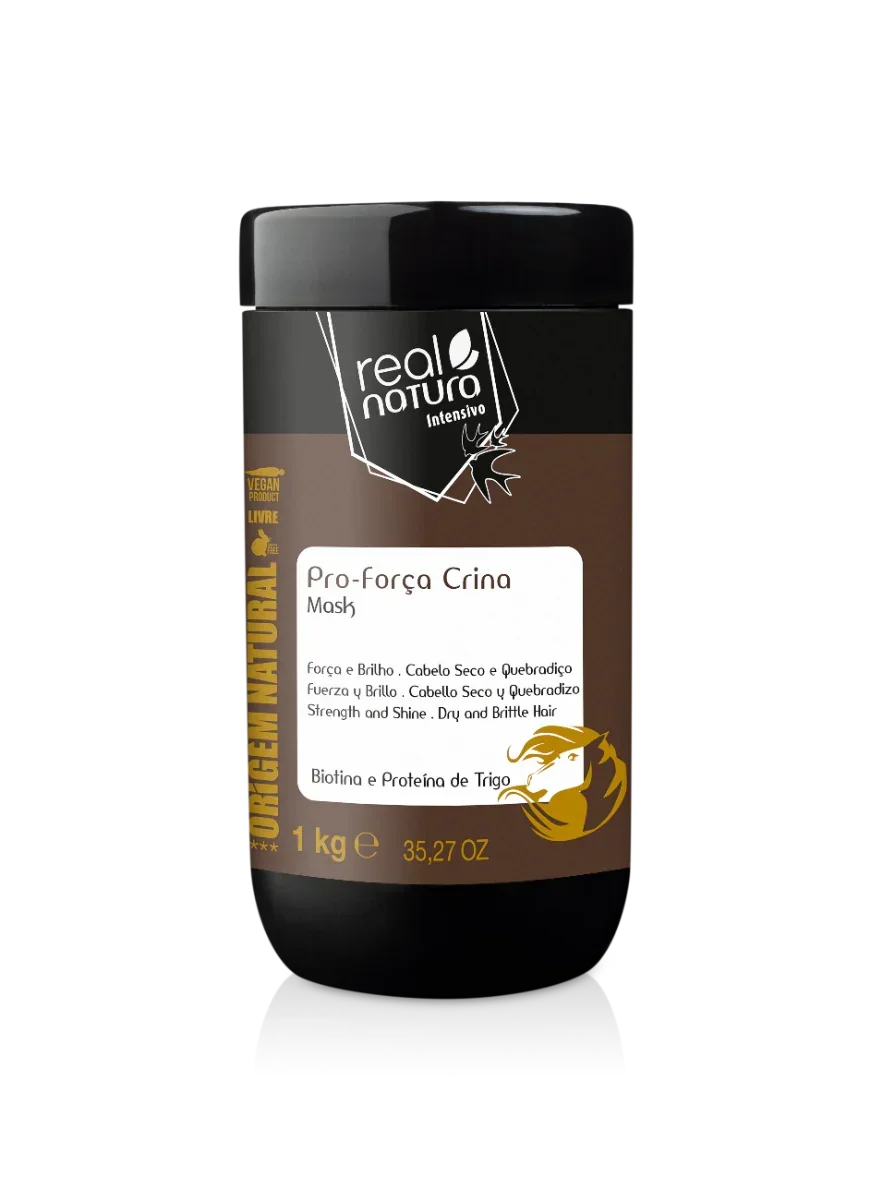 Real Natura Pro-Força Crina Máscara 1kg - Ilha dos cosméticos