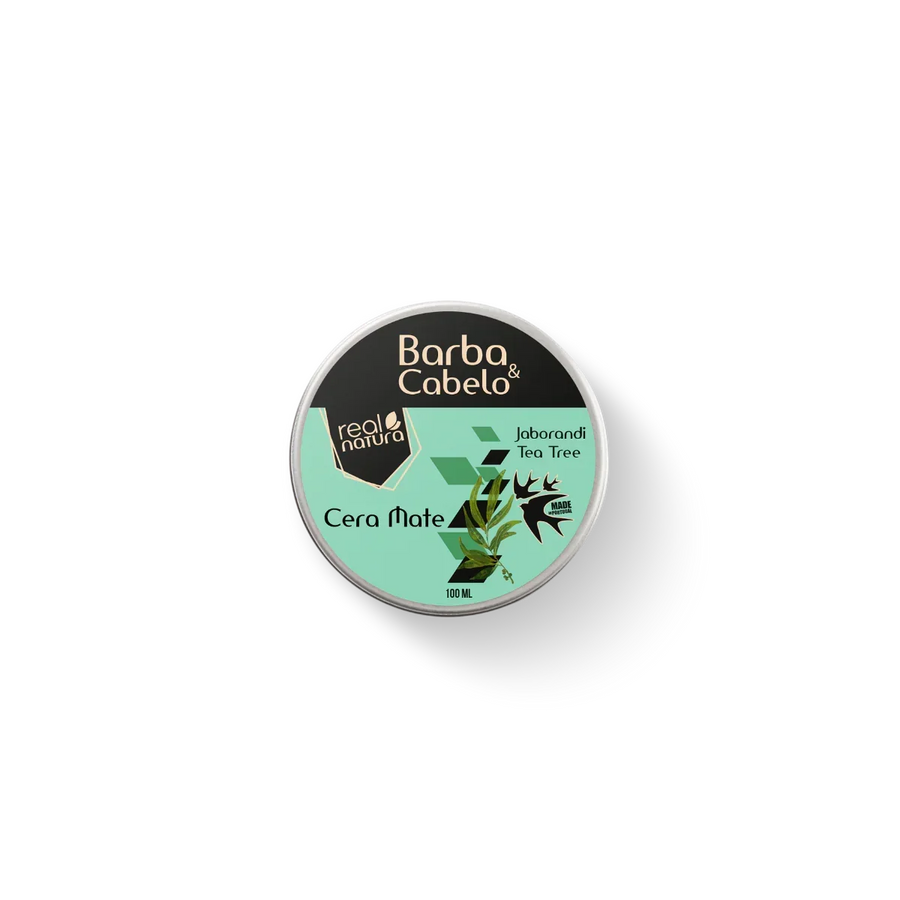 Real Natura Cera mate Barba e Cabelo Pro Homem 100ml - Ilha dos cosméticos