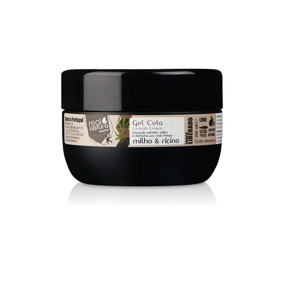 Real Natura Caracóis Crespos Gel Cola Liberado 350ml - Ilha dos cosméticos