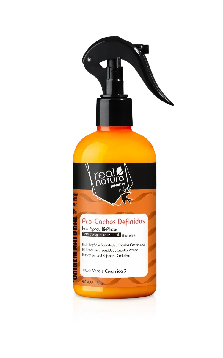 Real Natura Spray Pro-Cachos Definidos 300ml - Ilha dos cosméticos