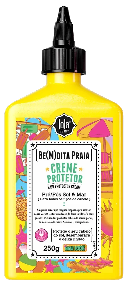 Lola Be(M)Dita Praia Creme Pré E Pós Sol 250g - Ilha dos cosméticos