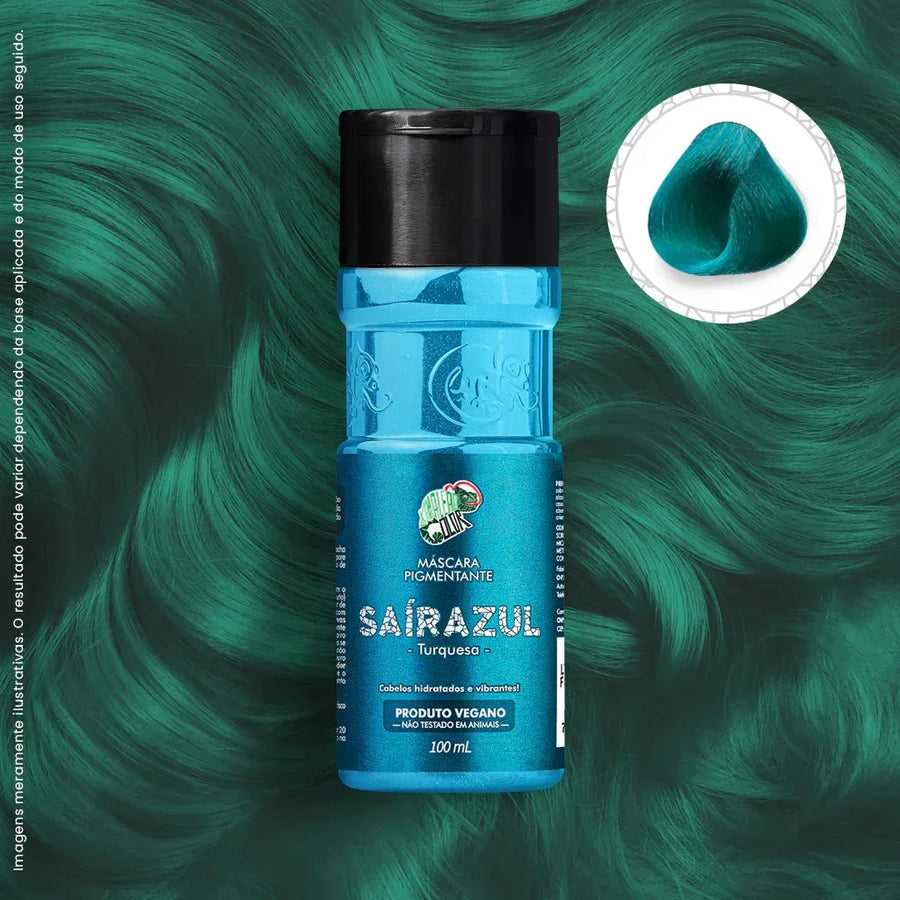 KC Color Semi Permanente Saírazul 100ml - Ilha dos cosméticos