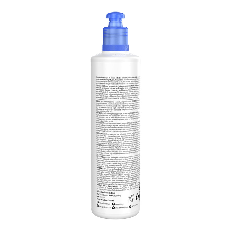 Salon Line SOS Bomba Original Ativador de Cachos 300ml — foto oficial da marca