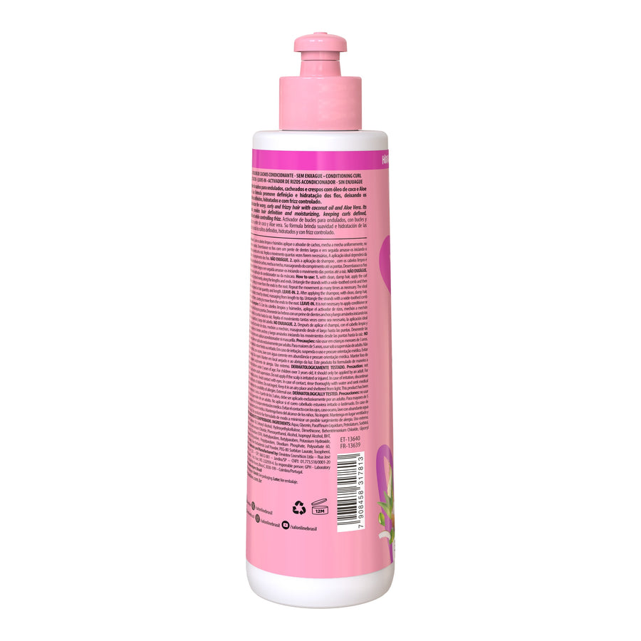 Salon Line Kids Ativador de Cachos 300ml — foto oficial da marca
