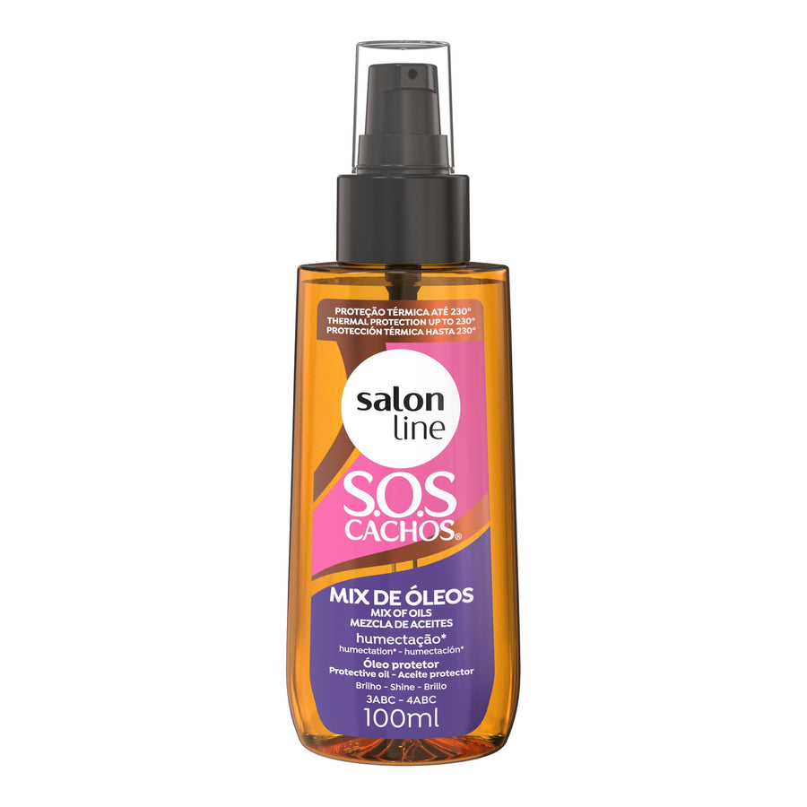 Salon Line SOS Cachos Mix de Óleos 100ml — foto oficial da marca