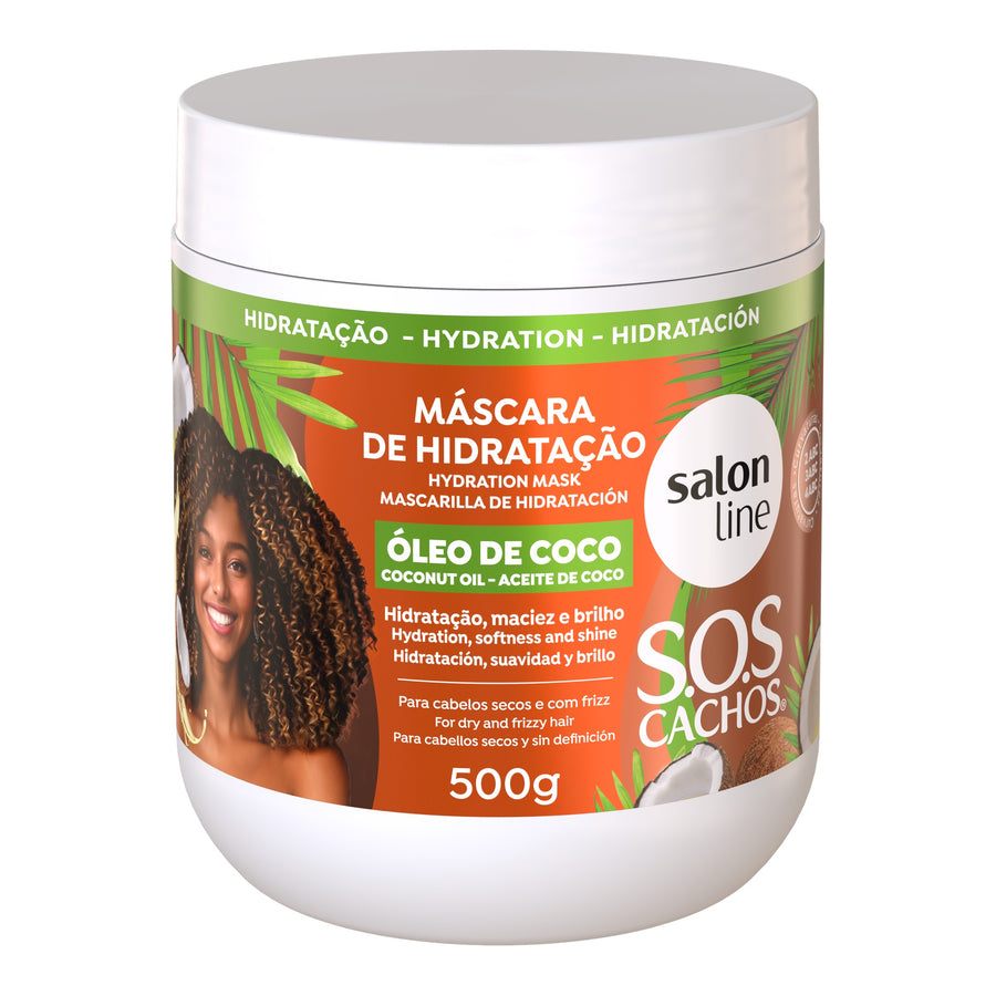 Salon Line SOS Cachos Coco Máscara de hidratação 500g — foto oficial da marca