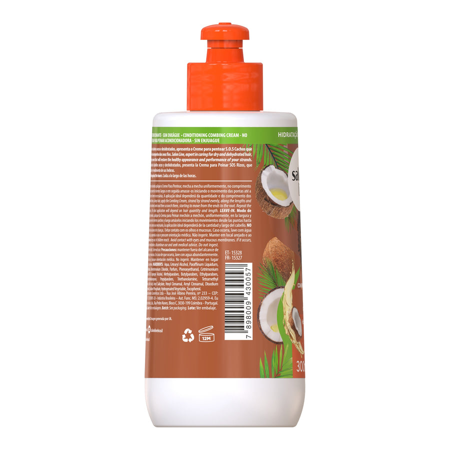 Salon Line SOS Cachos Coco Creme de Pentear 300ml — foto oficial da marca