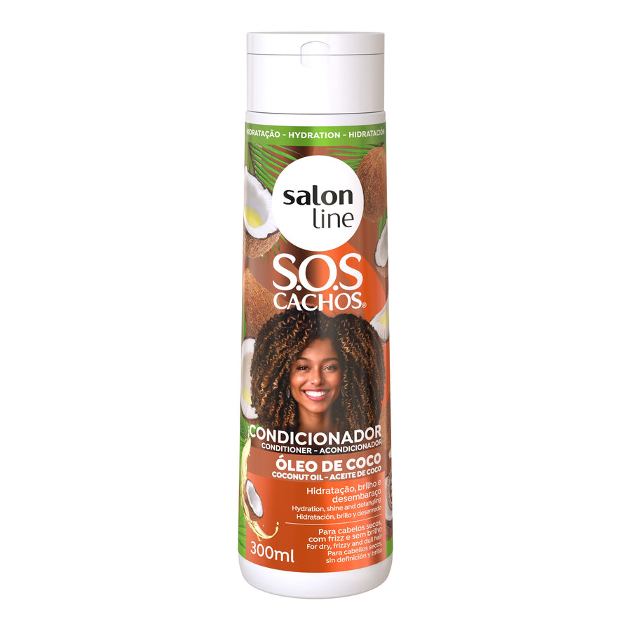 Salon Line SOS Cachos Coco Condicionador 300ml — foto oficial da marca