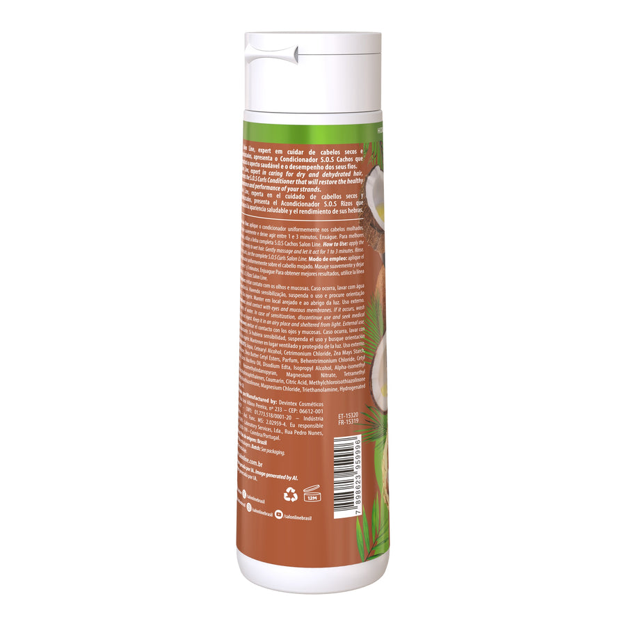 Salon Line SOS Cachos Coco Condicionador 300ml — foto oficial da marca