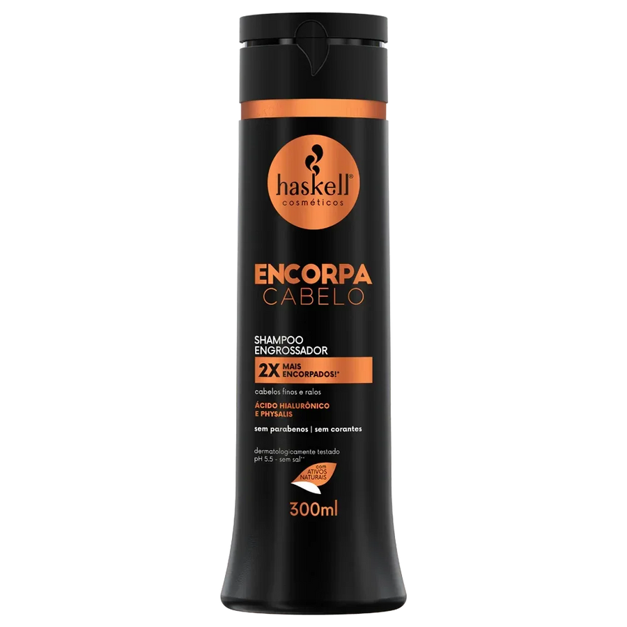 Haskell Encorpa Cabelo Shampoo 300ml - Ilha dos cosméticos