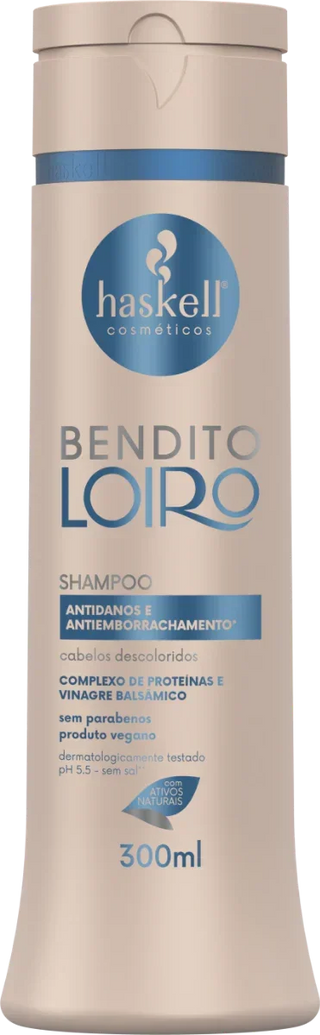 Haskell Bendito Loiro Shampoo 300ml - Ilha dos cosméticos