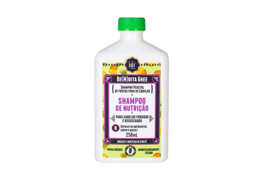 Lola Be(M)Dita Ghee Shampoo Nutrição Abacaxi E Manteiga De karite 250ml - Ilha dos cosméticos
