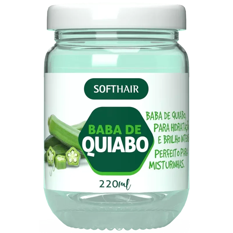 Soft Hair Baba de Quiabo 220ml - Ilha dos cosméticos