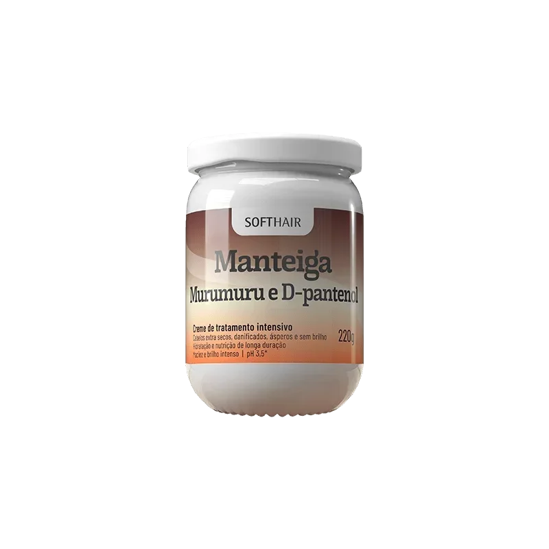 Soft Hair Manteiga Murumuru e D-Pantenol 220g - Ilha dos cosméticos