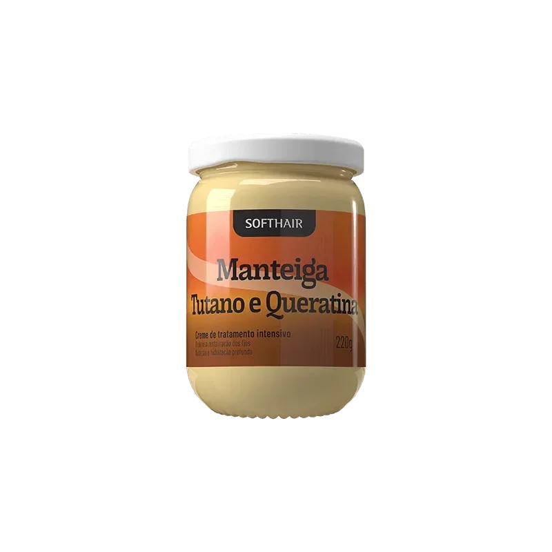 Soft Hair Manteiga Tutano e Queratina 220g - Ilha dos cosméticos