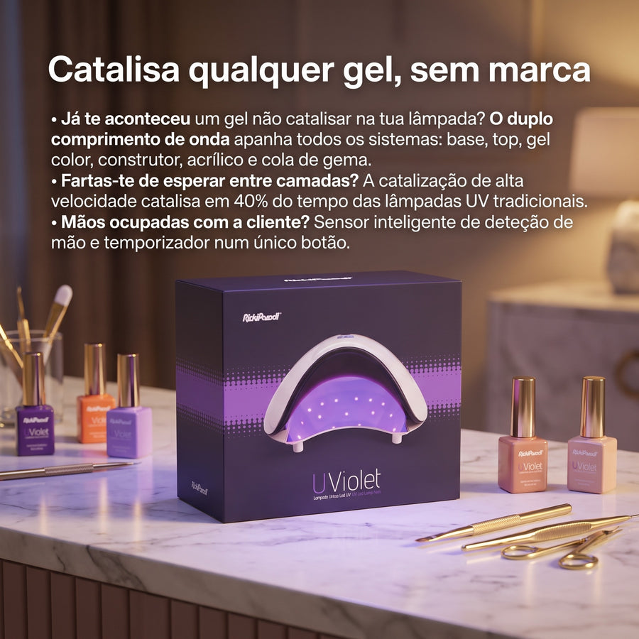RickiParodi UViolet — anúncio
