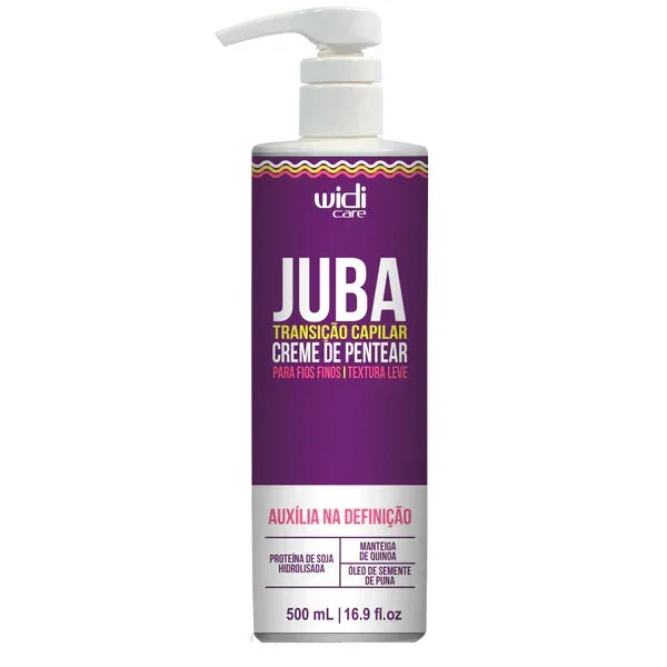 Widi Care Juba Transição Capilar Creme de Pentear Textura Leve 500ml - Ilha dos cosméticos