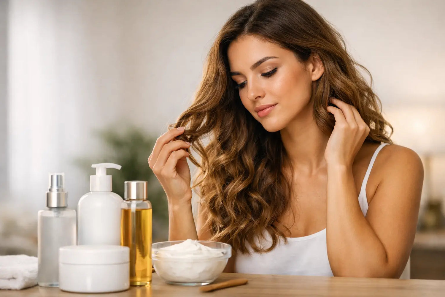 Cronograma capilar para cabelo ondulado
