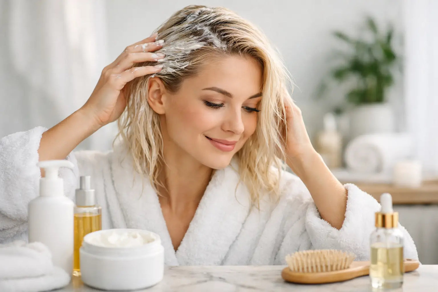 Como cuidar do cabelo descolorado em casa