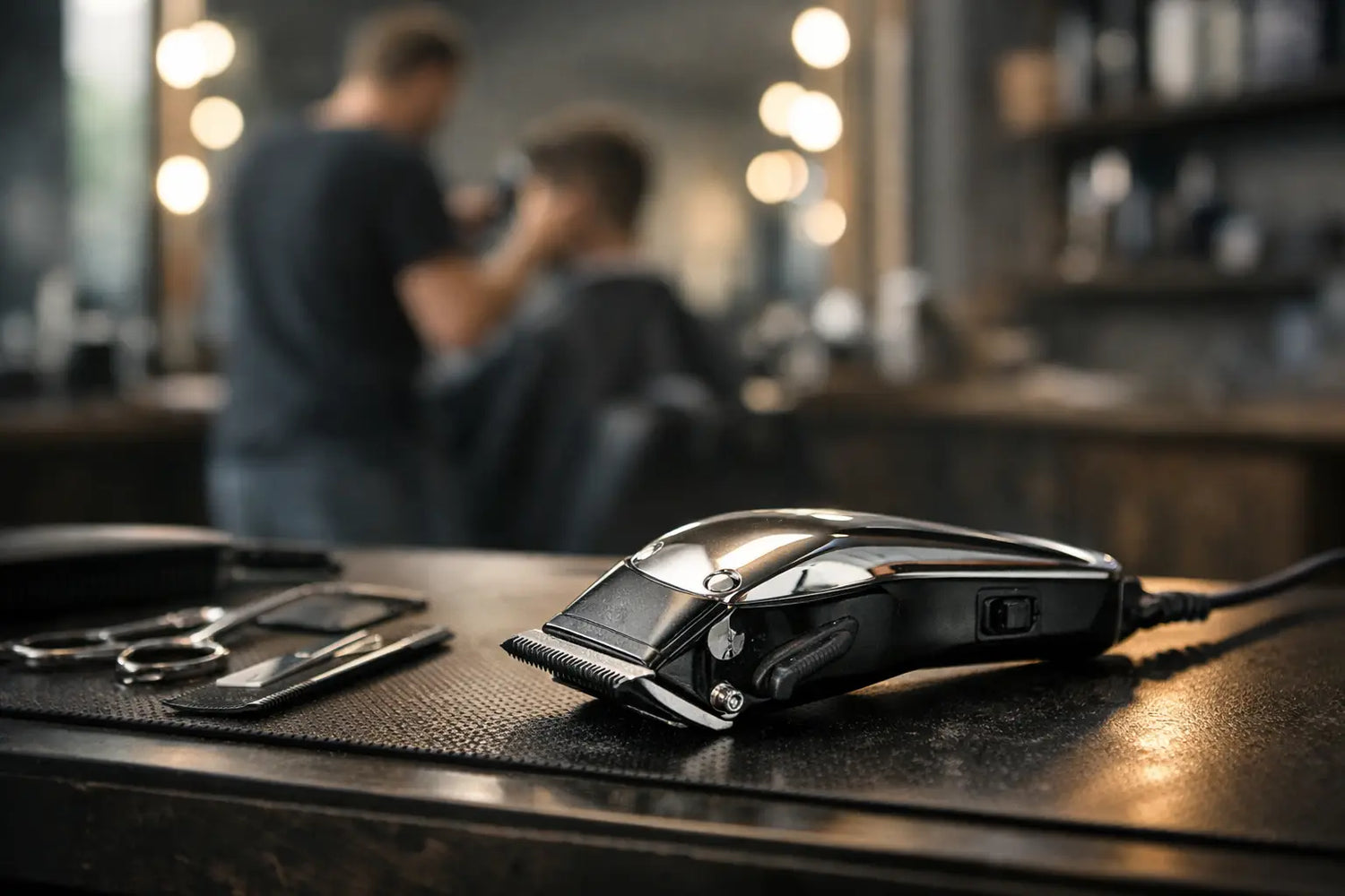 Máquina de cortar cabelo para barbeiro
