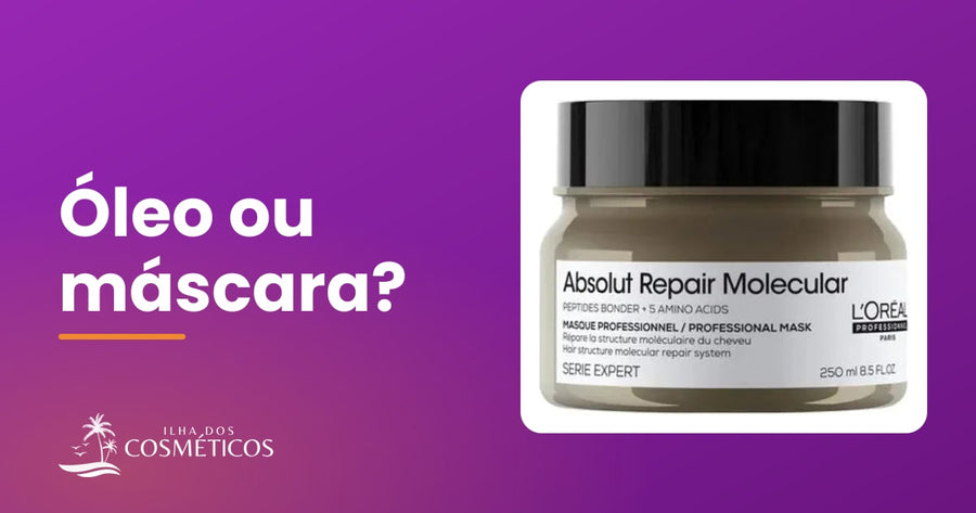 L'Oréal Professionnel Absolut Repair Molecular Máscara Reparadora 250ml, L'Oréal Professionnel
