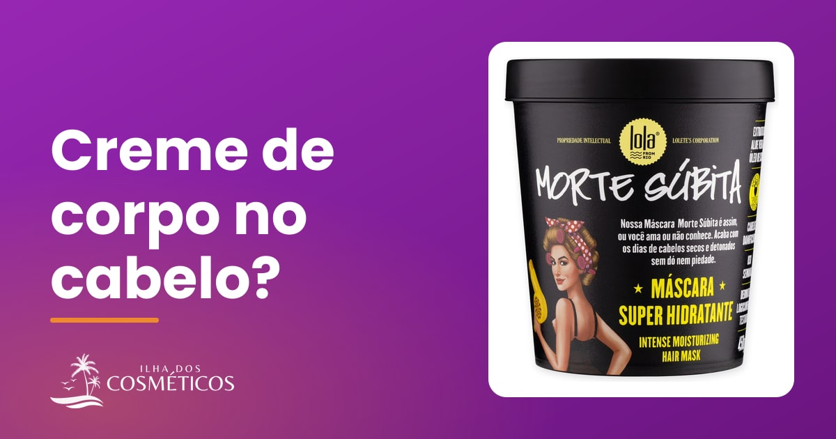 Lola Morte Súbita Máscara Super Hidratante 450g, Lola From Rio