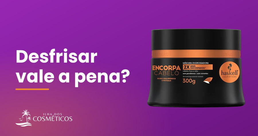 Haskell Encorpa Máscara Volume Cabelo Fino 300g, Haskell