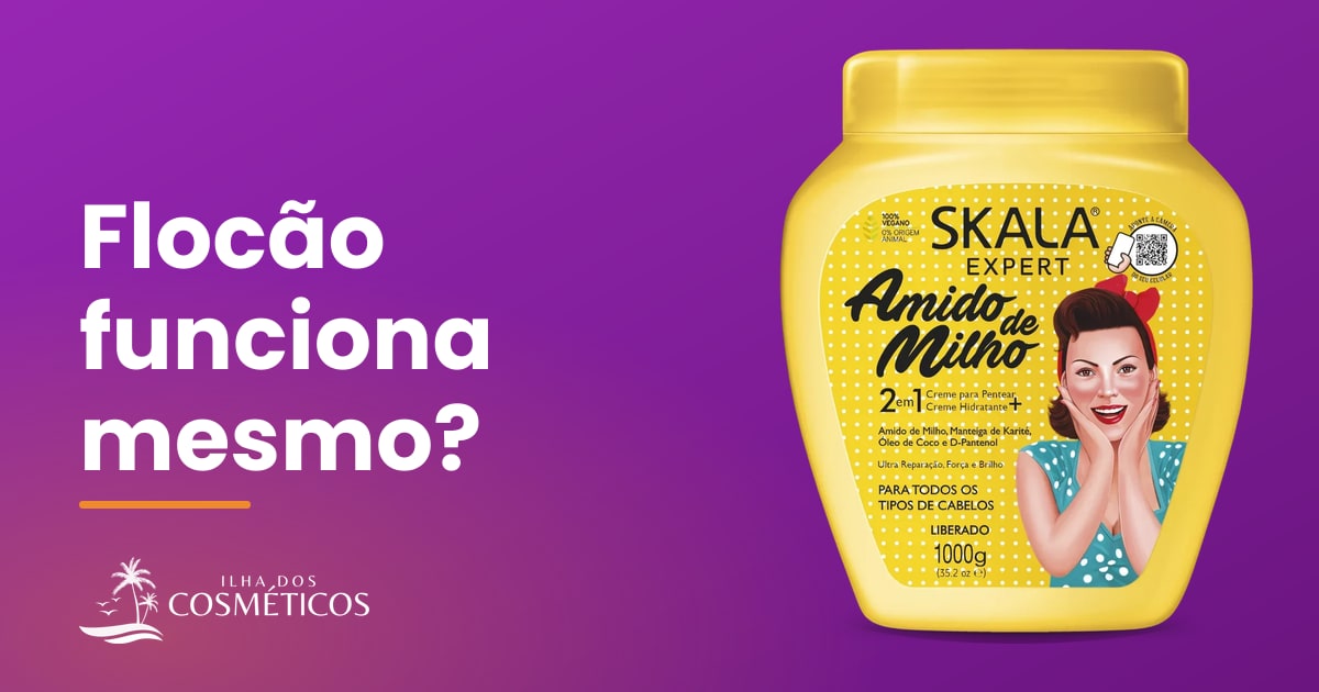 Skala Amido de Milho Máscara 1kg, Skala