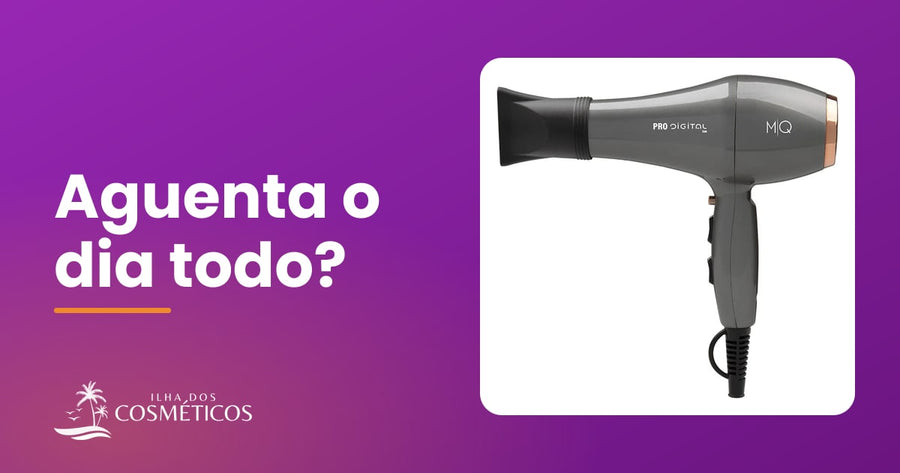 MQ Professional Secador de Cabelo Profissional Pro Digital Íon 2600W, MQ Profissional