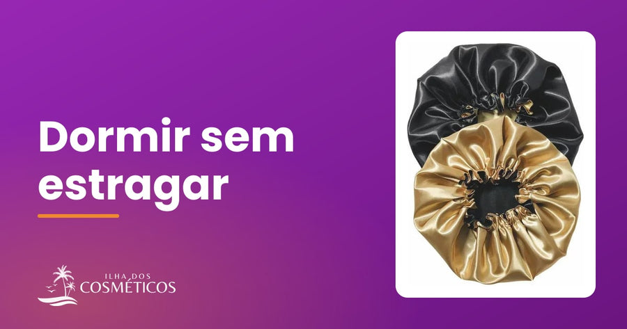 RickiParodi Touca Cetim Anti-Frizz Camada Dupla, RickiParodi