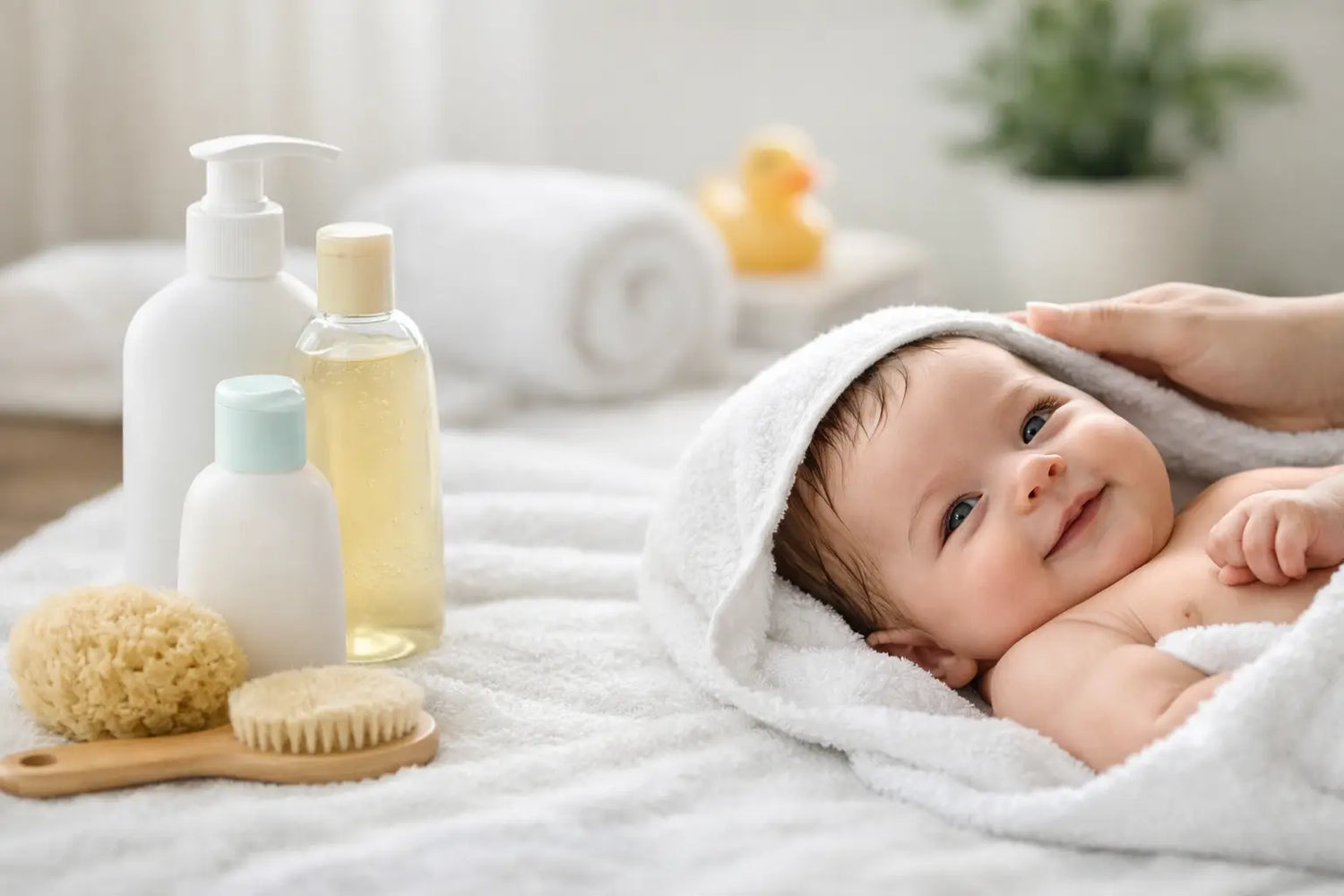 Qual shampoo para bebé recém-nascido escolher?
