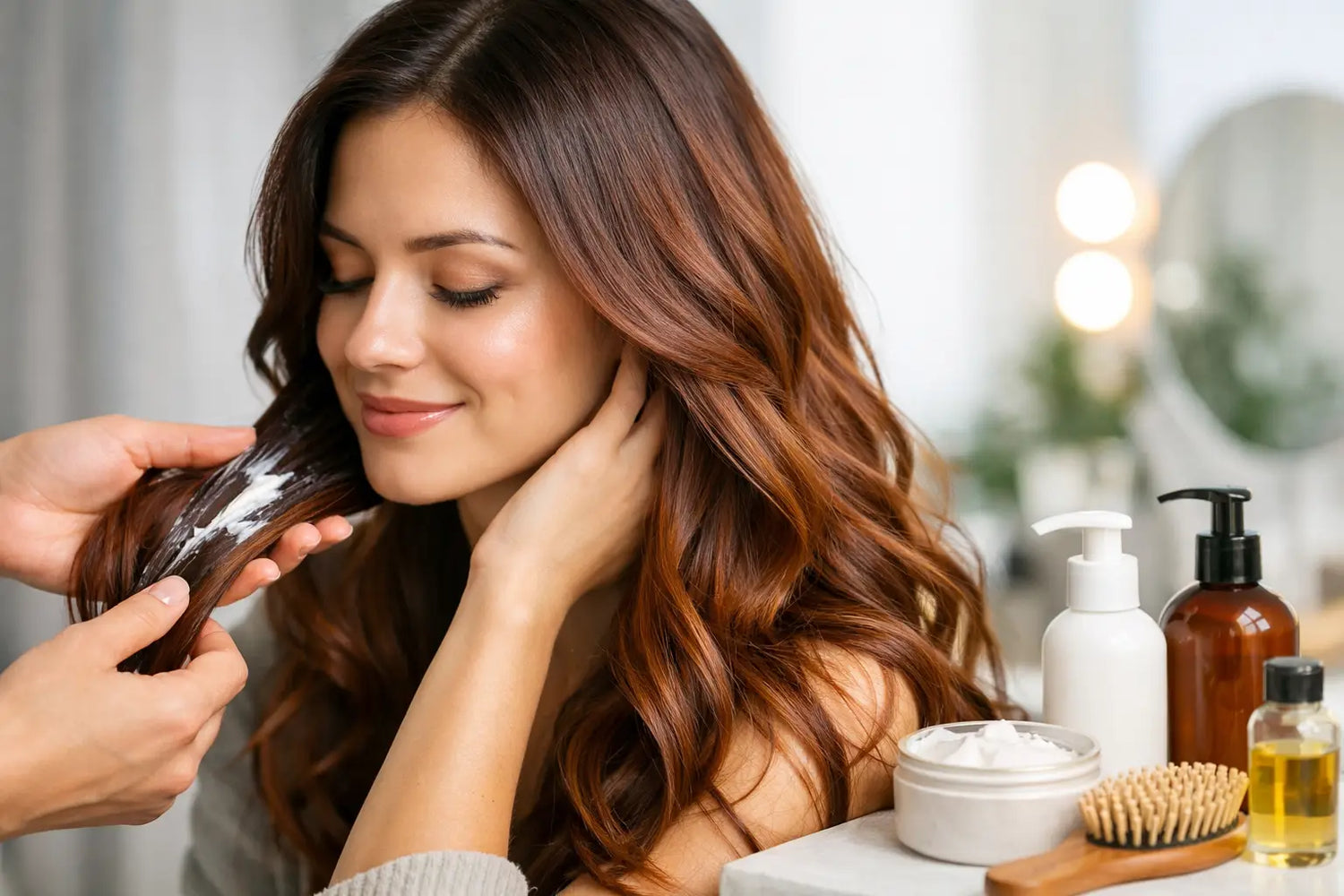 Como cuidar do cabelo com coloração
