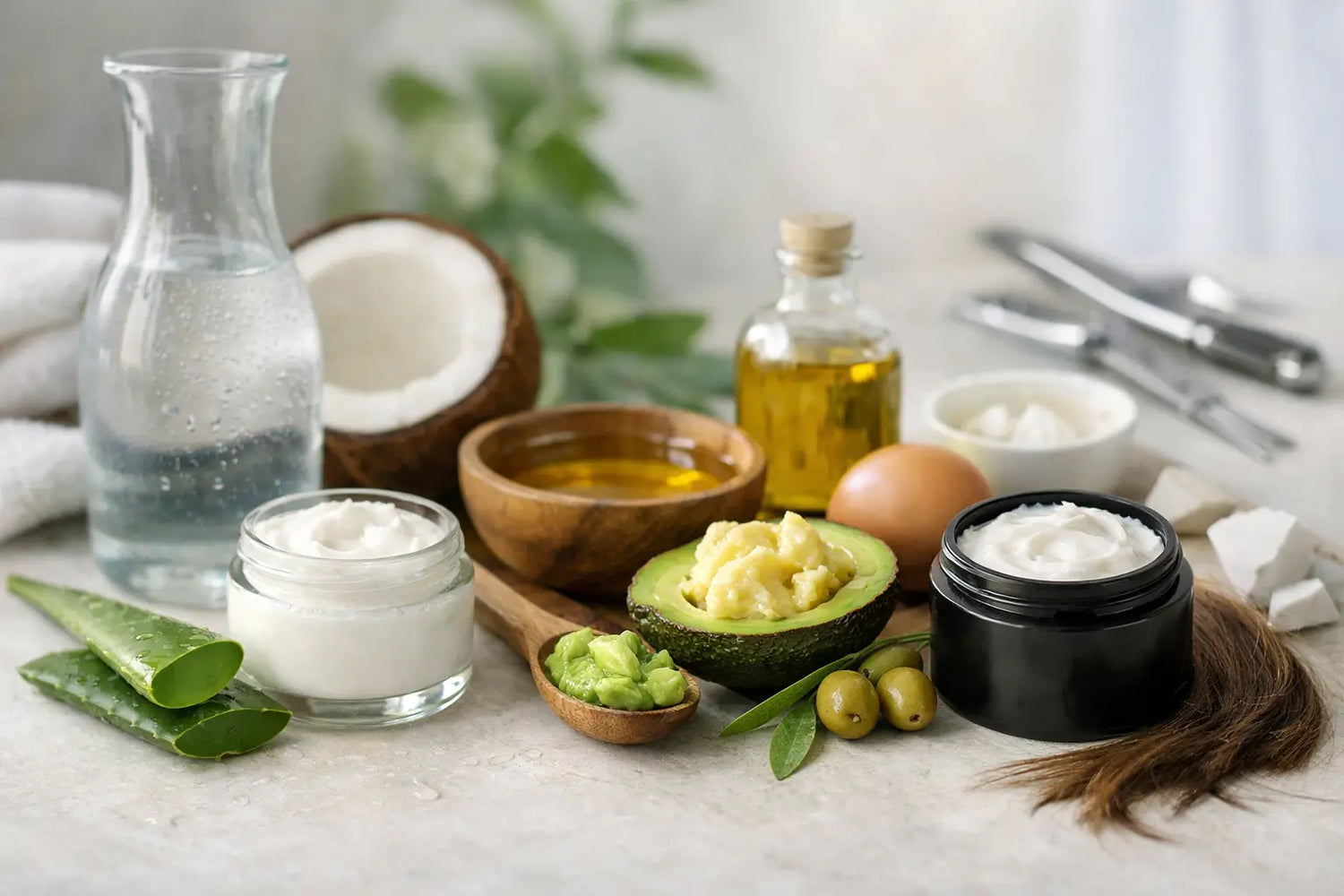 Hidratação nutrição reconstrução: diferença