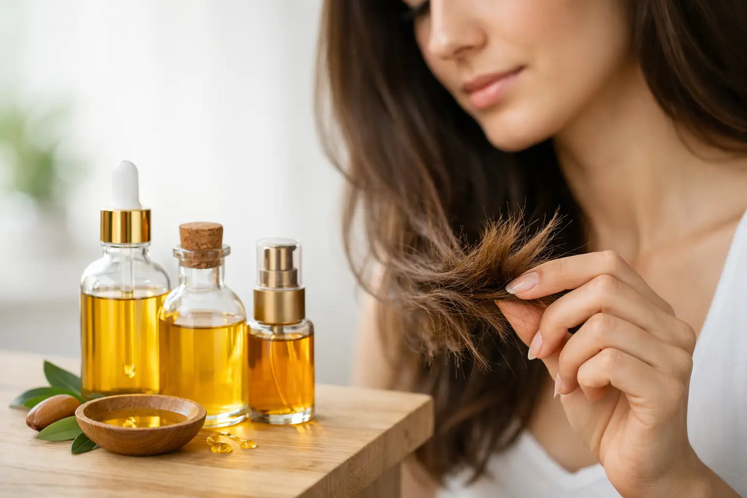 Melhores óleos para pontas espigadas no cabelo