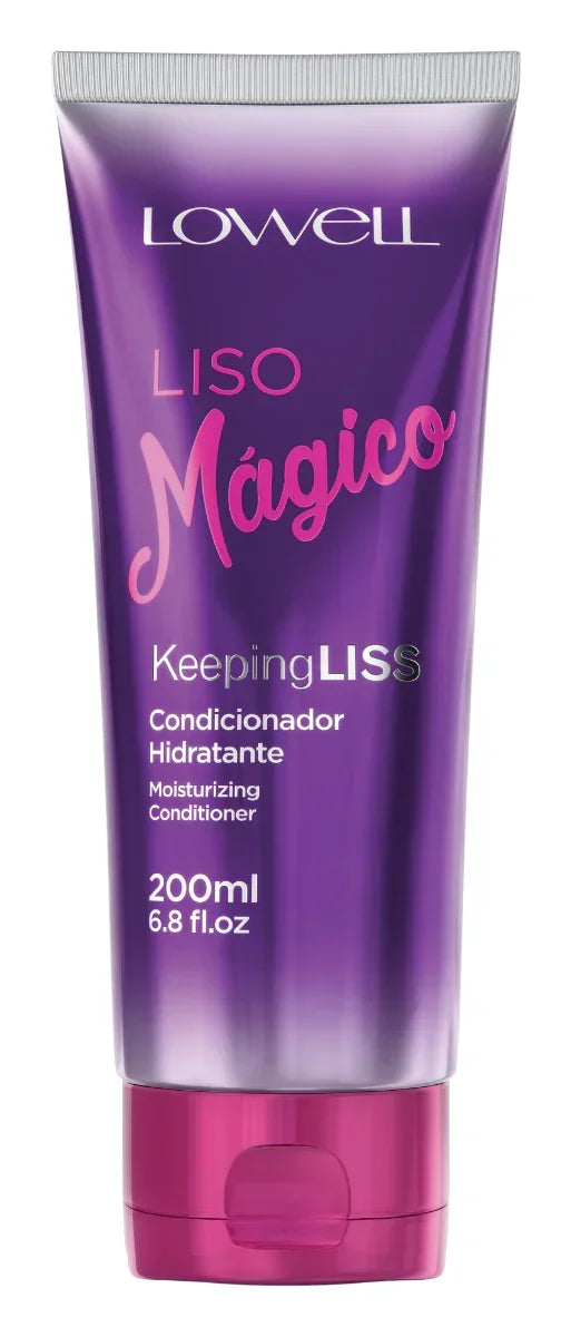 Lowell Liso Mágico Condicionador 200ml - Ilha dos cosméticos