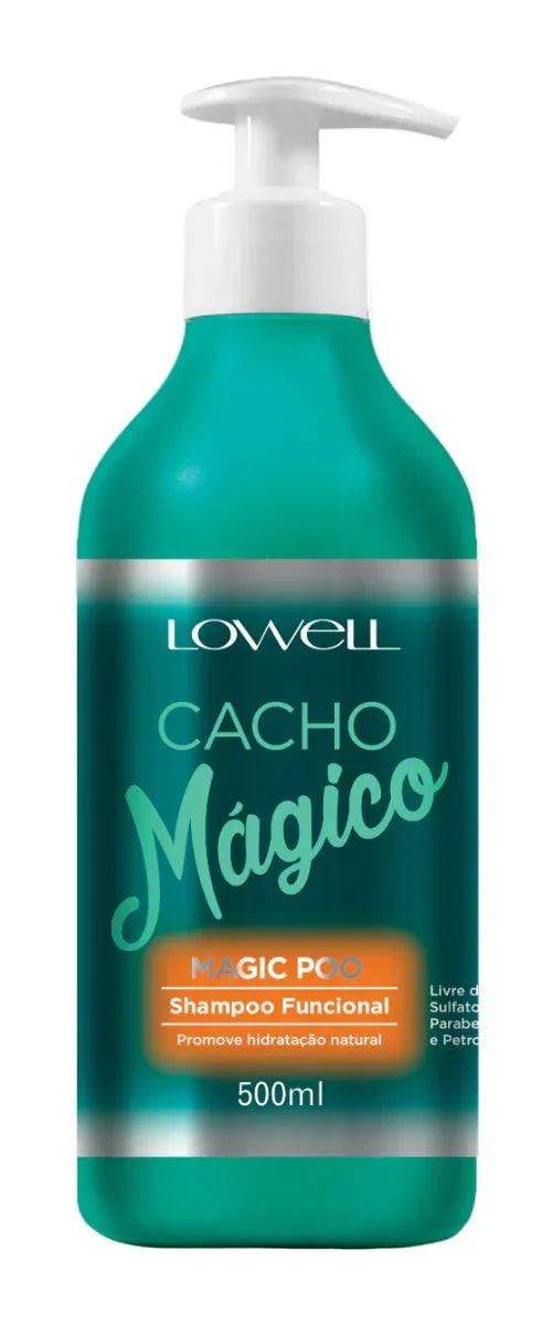 Lowell Cacho Magico Shampoo Funcional 500ml - Ilha dos cosméticos