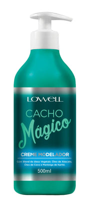 Lowell Cacho Mágico Creme Modelador 500ml - Ilha dos cosméticos